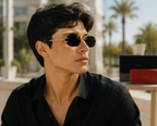 🕶️ Lunettes de soleil Premium – Design italien : 🕶️ نظارات شمسية فاخرة بتصميم إيطالي  homme