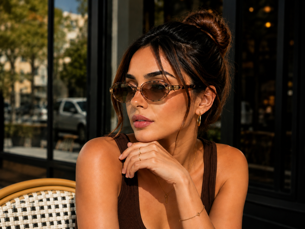 Oval Élégance UV400 – Lunettes de Soleil