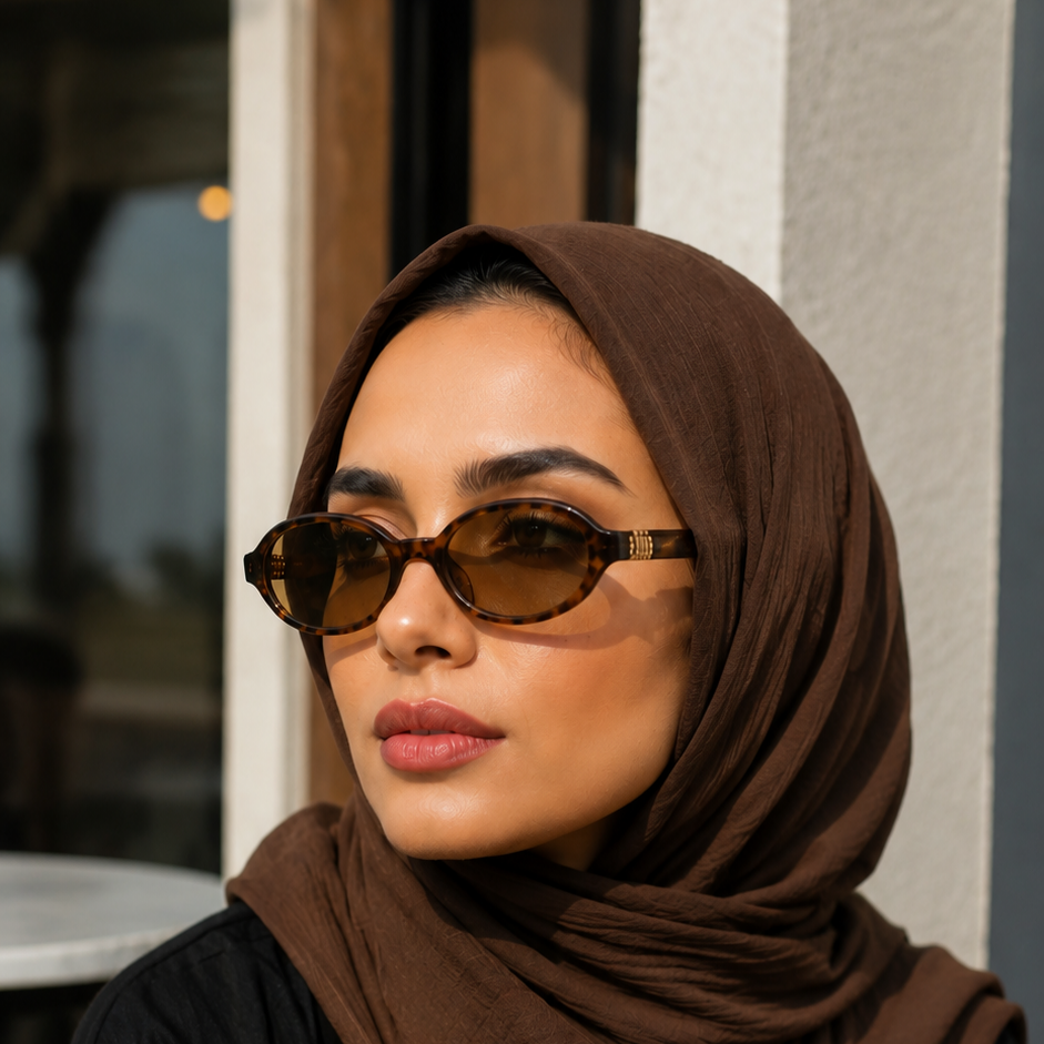 🕶️ نظارات شمسية Oval Élégance UV400 – Lunettes de Soleil Oval Élégance UV400